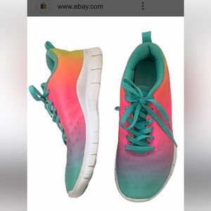 Nike   Rainbow Unicorn Low Top Shoes